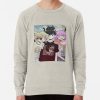 ssrcolightweight sweatshirtmensoatmeal heatherfrontsquare productx1000 bgf8f8f8 13 - Omori Gifts