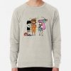 ssrcolightweight sweatshirtmensoatmeal heatherfrontsquare productx1000 bgf8f8f8 23 - Omori Gifts